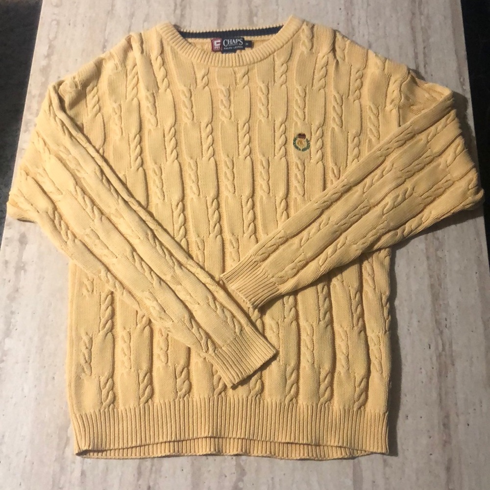 Chaps Ralph Lauren | Cable Knit Sweater | size M